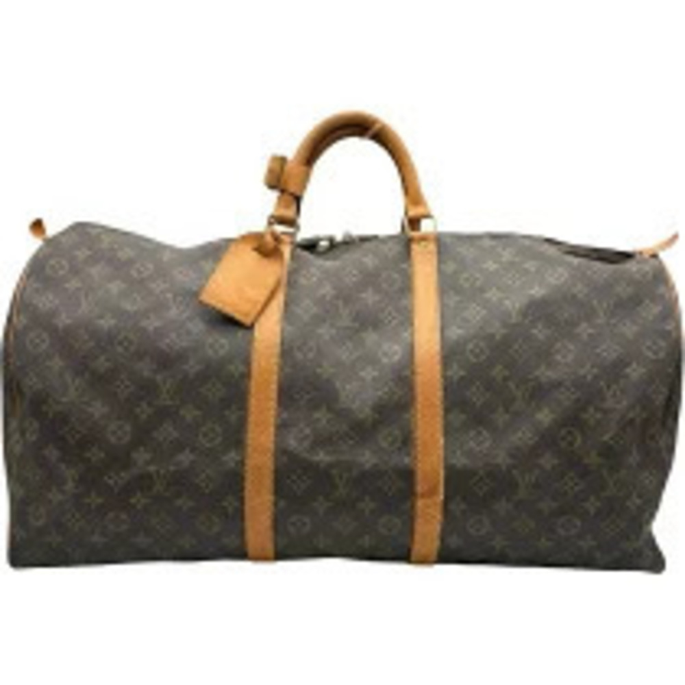 Louis Vuitton Keepall Brown Monogram Boston Bag